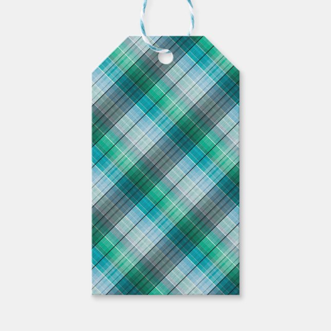 Plaid Gift Tags (Front)