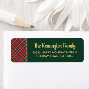 Foil Return Address Labels | Zazzle