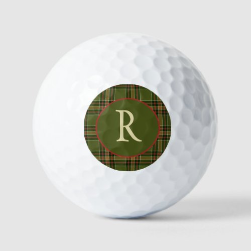 Plaid  golf balls