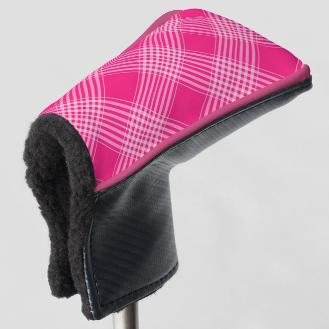 Plaid Golf Head Cover (3/4 Front)