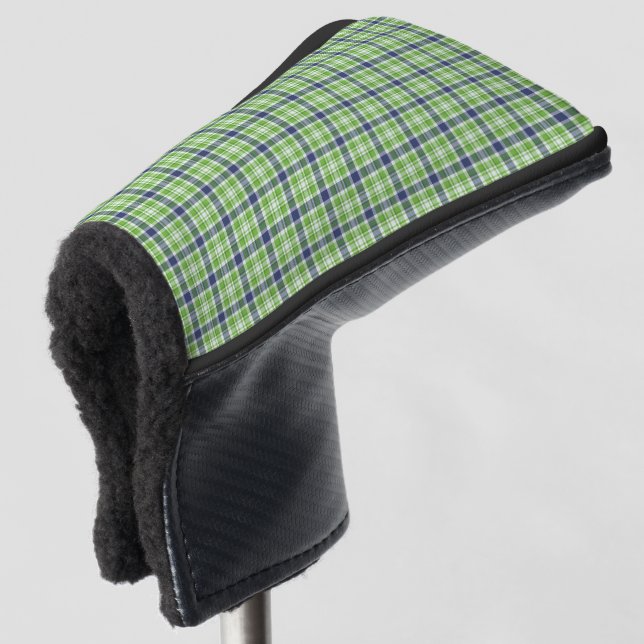 Plaid Golf Head Cover (3/4 Front)