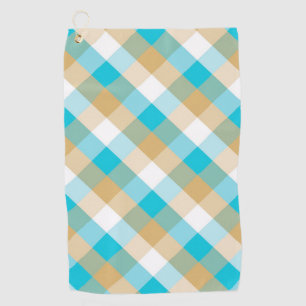 Plaid Golf Towel