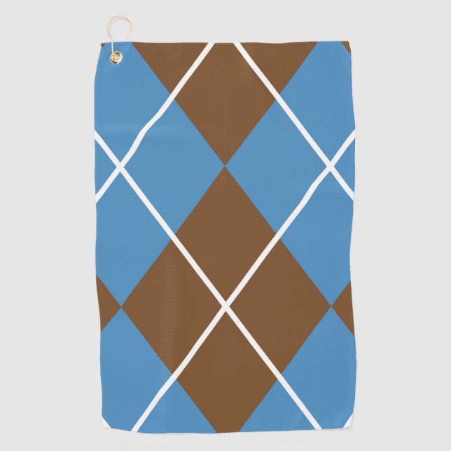 Plaid Golf Towel (Front)