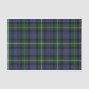 Plaid Green Rustic Clan Mackenzie Tartan Tissue Paper