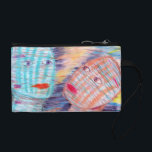 Plaid Heads - Coin Purse<br><div class="desc">From the original pastel piece by Lou Patrou</div>