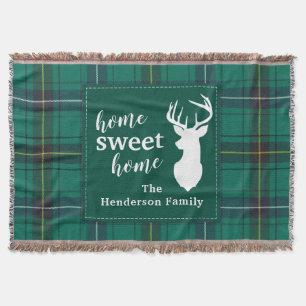 Plaid Holiday Classic Henderson Tartan Throw Blanket