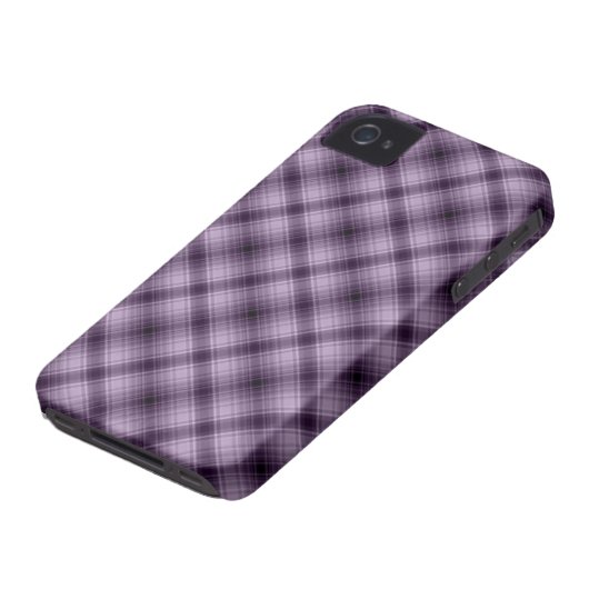 Plaid iPhone Case in a Gorgeos Purple Colour (Bottom)