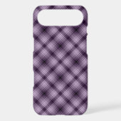 Plaid iPhone Case in a Gorgeos Purple Colour (Back)