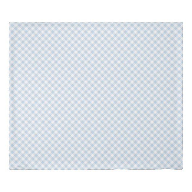 Plaid King Duvet Cover (Front)