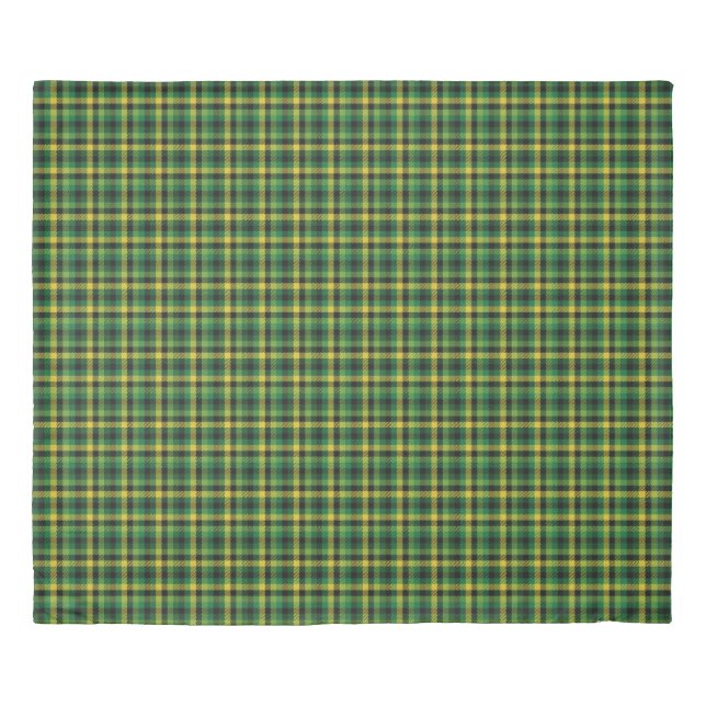 Plaid King Duvet Cover (Front)
