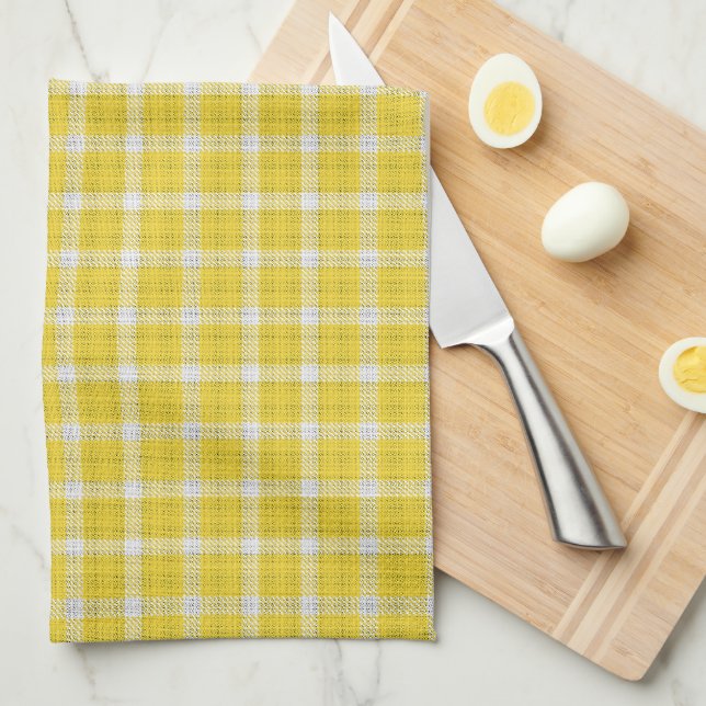 Plaid Kitchen Towel (Quarter Fold)