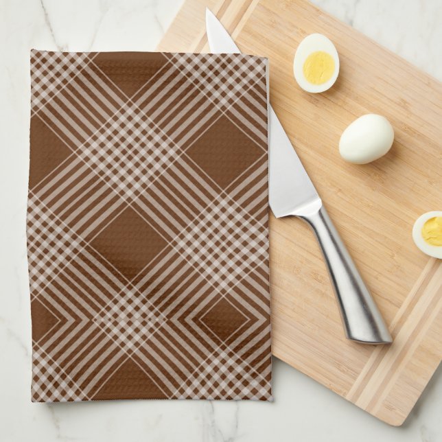 Plaid Kitchen Towel (Quarter Fold)