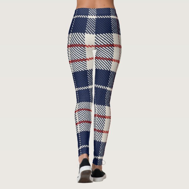 plaid leggings 1 (Back)
