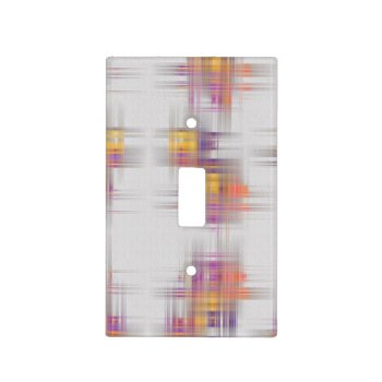 Plaid Light Switch Cover by LivingLife at Zazzle