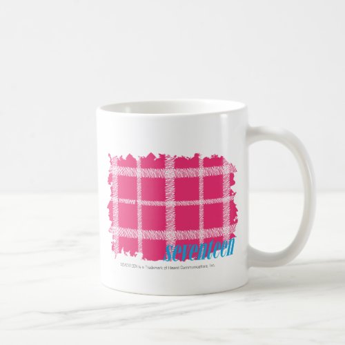 Plaid Magenta 4 Coffee Mug