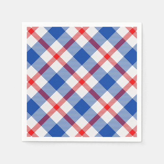 Plaid Napkin (Front)