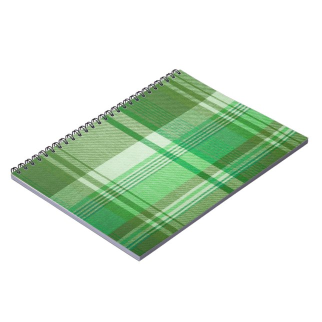 Plaid Notebook (Left Side)