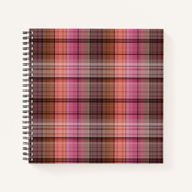 Plaid Notebook (Front)