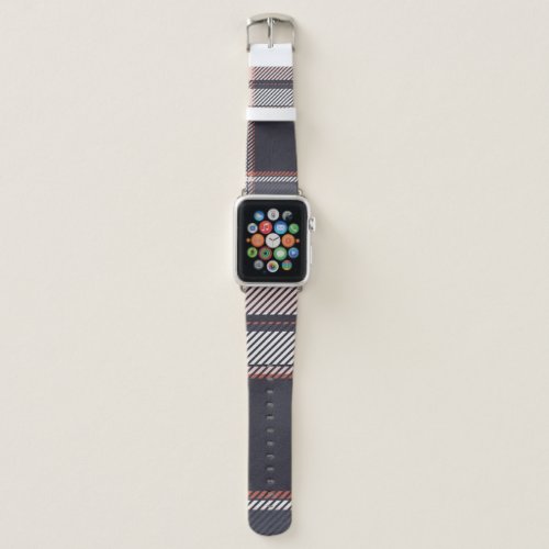 Plaid or tartan vintage is background or texture i apple watch band