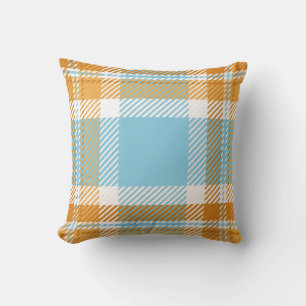 Plaid or tartan vintage is background or texture i throw pillow