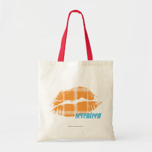 Plaid Orange Tote Bag