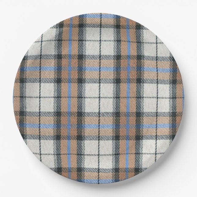 Plaid Paper Plates (Front)