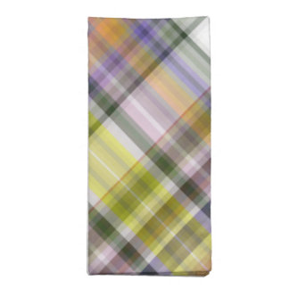 Plaid - Pastel (angled) Cloth Napkin