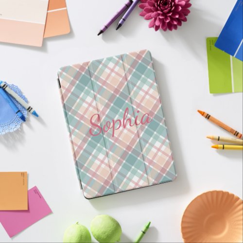 Plaid Pastel  iPad Air Cover