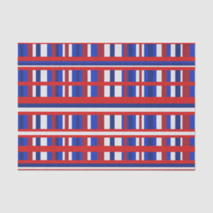 Plaid Patriot Tissue Paper