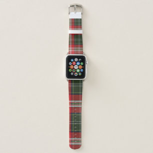 Plaid pattern Design Apple Watch Band