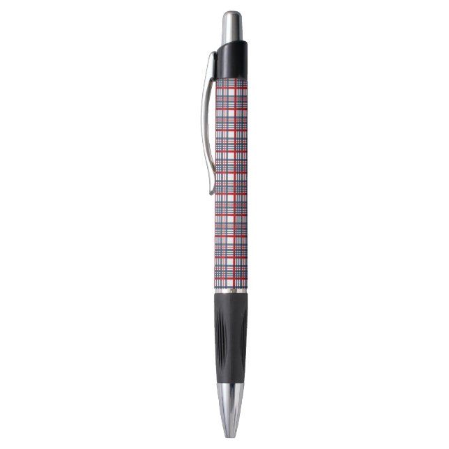 Plaid pattern pen (Top (Vertical))