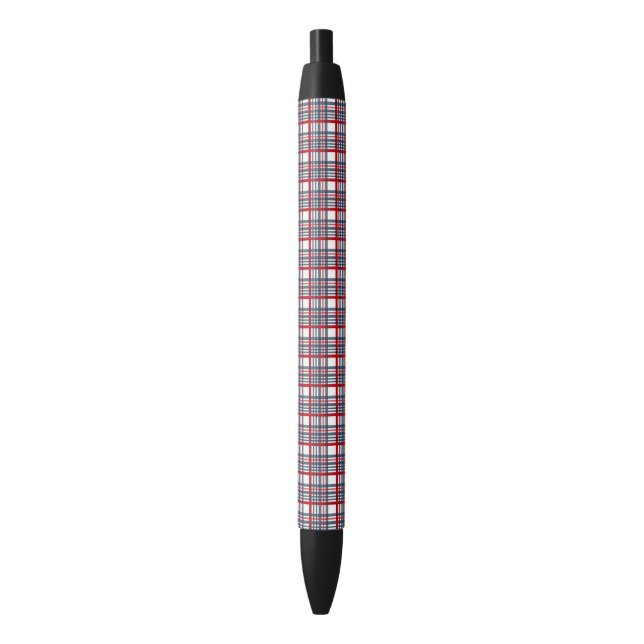 Plaid pattern pen (Front Vertical)