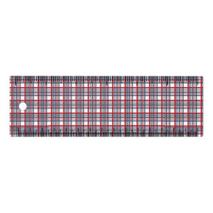 Plaid pattern ruler