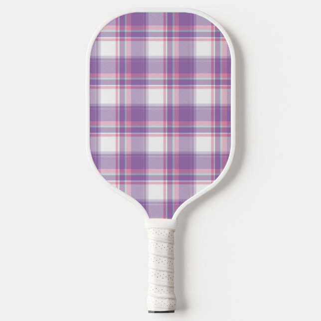 Plaid Pickleball Paddle (Front)