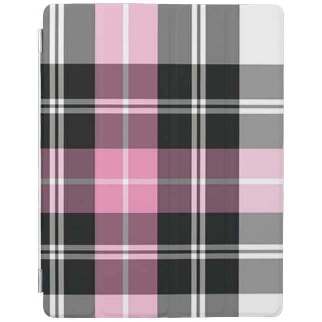 Plaid pink iPad Air Cover (Front)