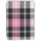 Plaid pink iPad Air