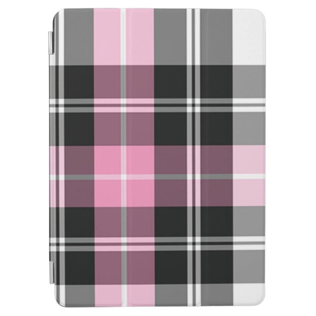 Plaid pink iPad Air iPad Air Cover (Front)