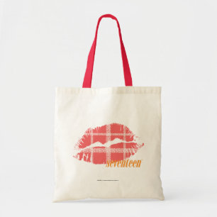 Plaid Pink Tote Bag