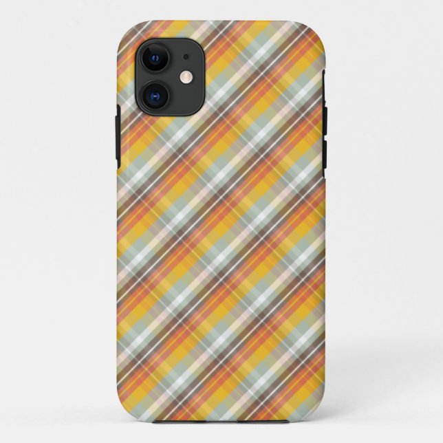 Plaid - Polyester Case-Mate iPhone Case (Back)