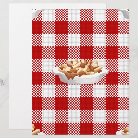 plaid poutine (Front/Back)