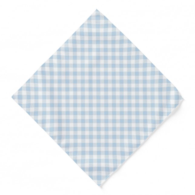 Plaid Print Bandana (Front)