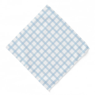 Plaid Print Bandana