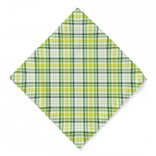 Plaid Print Bandana
