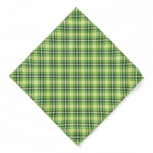 Plaid Print Bandana