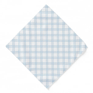 Plaid Print Bandana