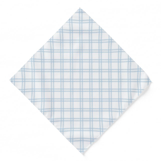 Plaid Print Bandana (Front)