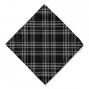Plaid Print Bandana