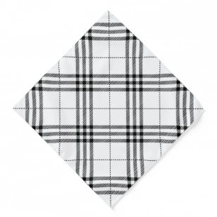 Plaid Print Bandana