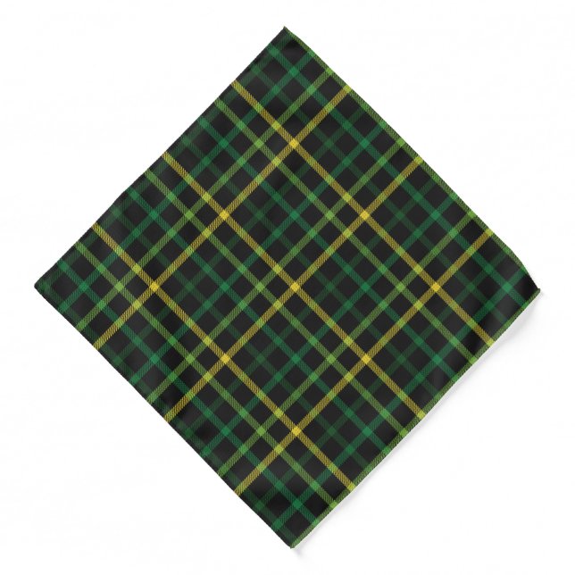Plaid Print Bandana (Front)