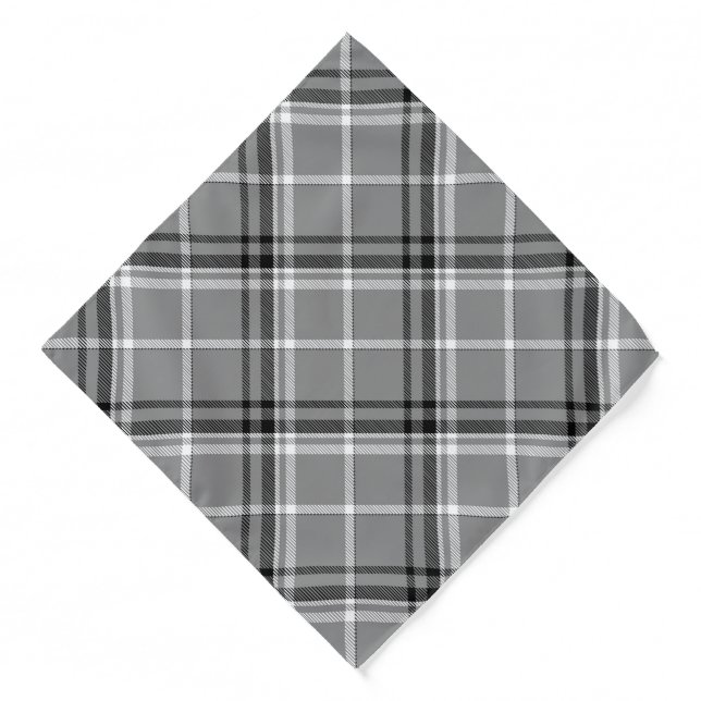 Plaid Print Bandana (Front)